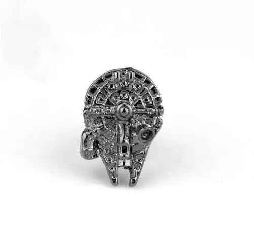 Millennium Falcon Cufflinks – Iconic Star Wars Vintage Metal Accessory Shirt