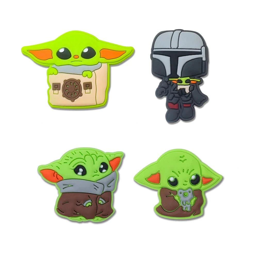 Star Wars Yoda Shoe Charm for Shoes Sandals Accessories - Gapo Goods - Charms