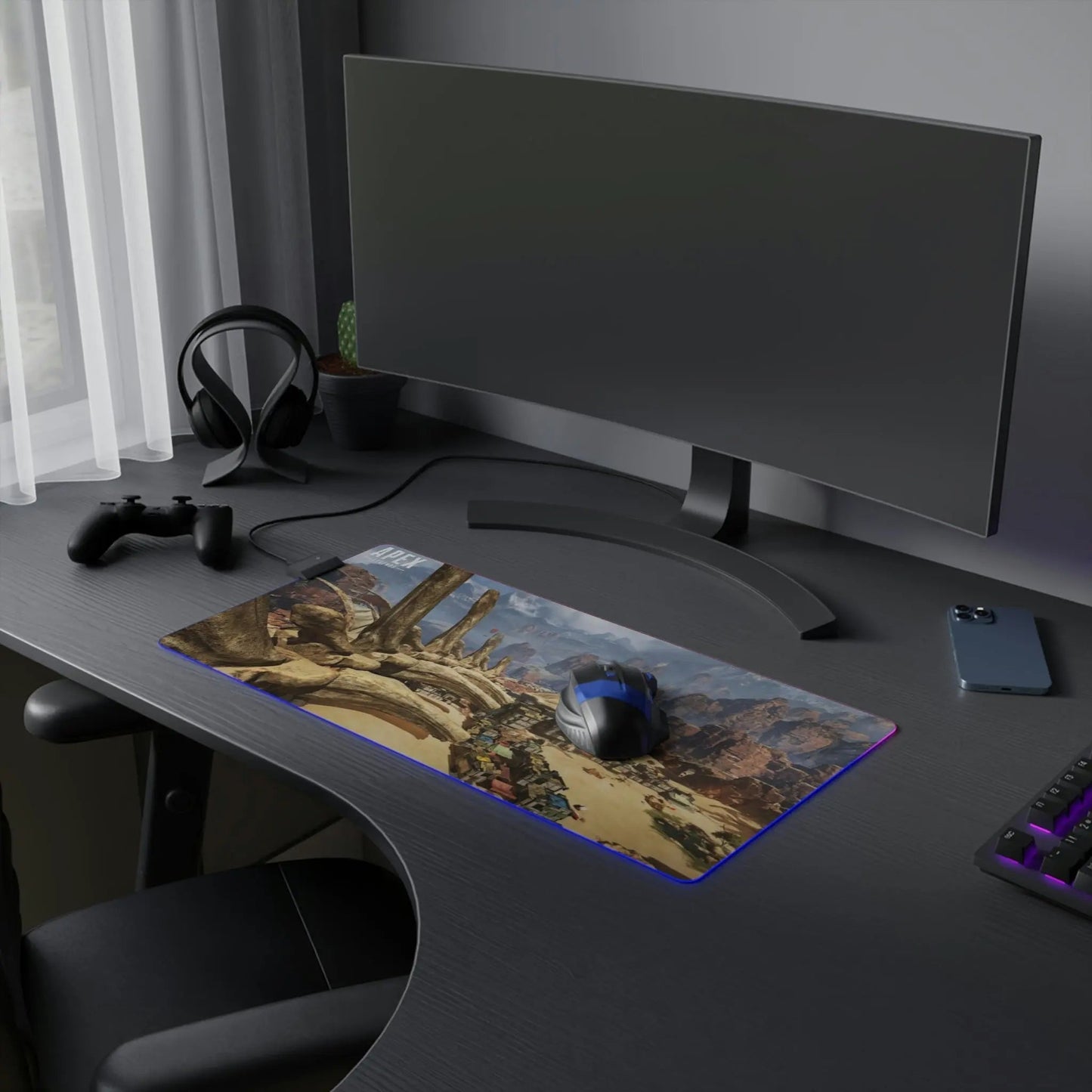 Starlight Stride: LED Mouse Pad for Gamers - Gapo Goods - Home Decor