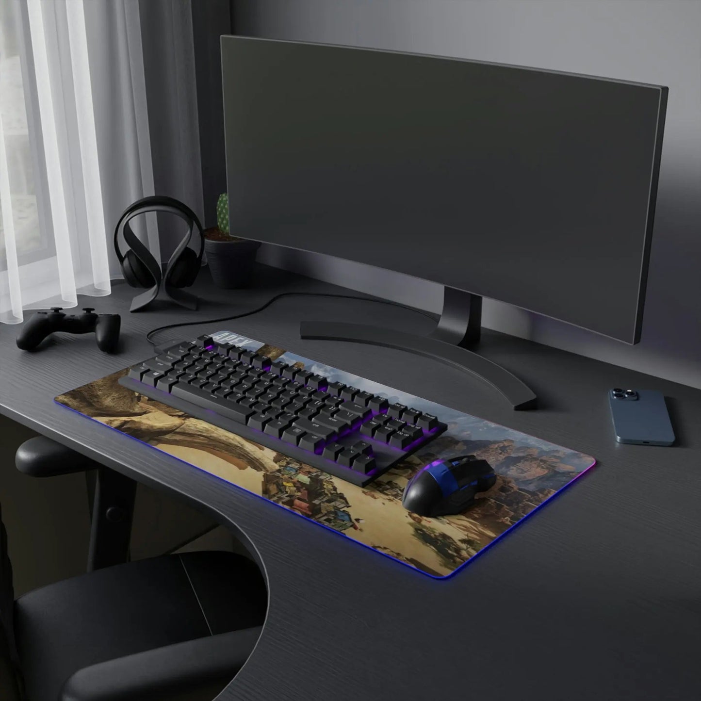 Starlight Stride: LED Mouse Pad for Gamers - Gapo Goods - Home Decor