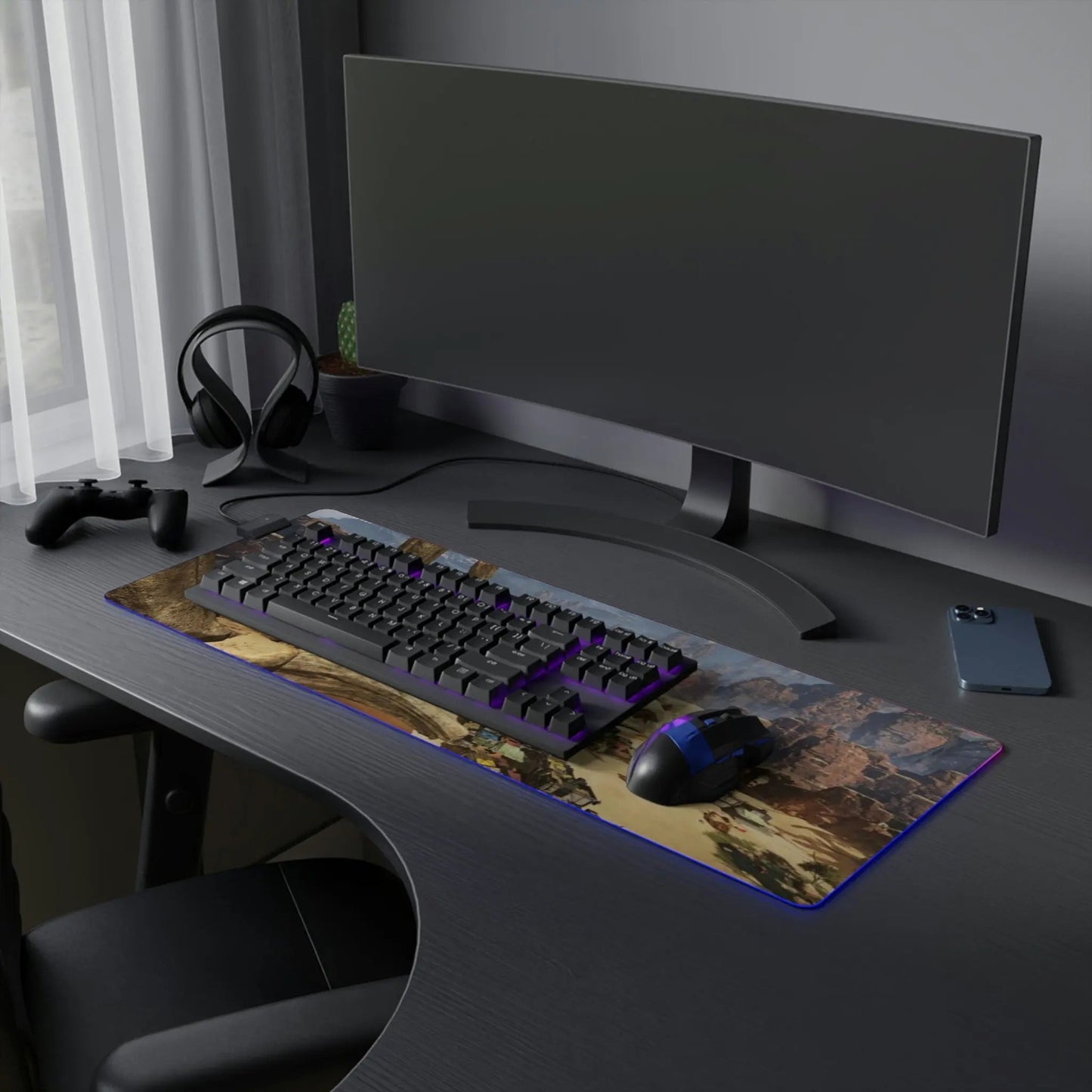 Starlight Stride: LED Mouse Pad for Gamers - Gapo Goods - Home Decor