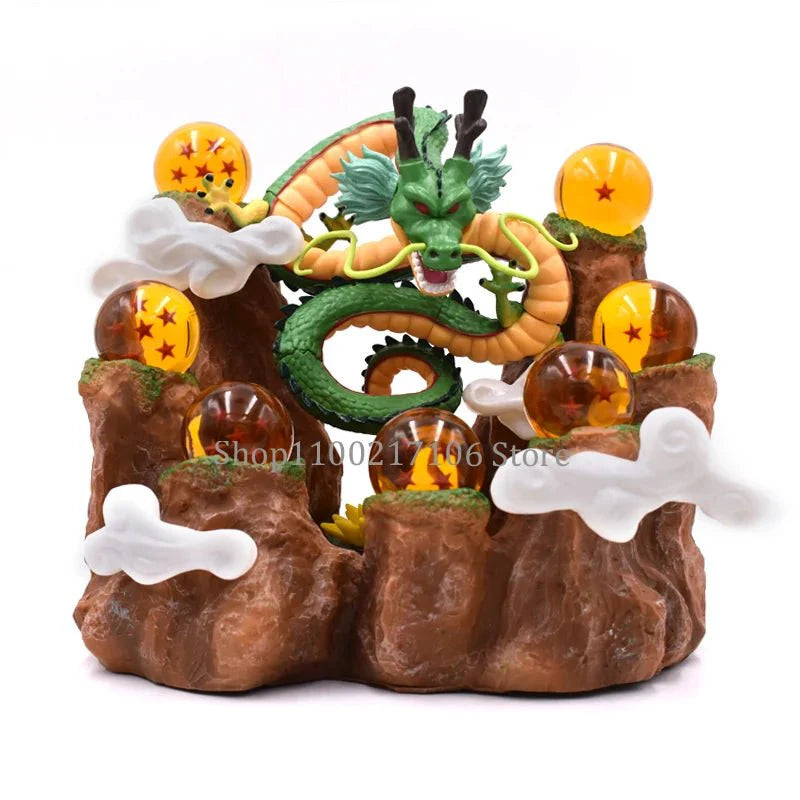 Summon the Eternal Dragon: Dragon Ball Z Shenron Mountain PVC Action Figures - Gapo Goods -