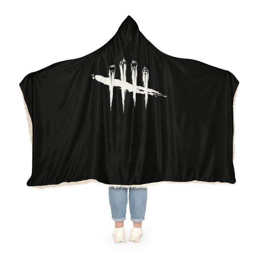 Hooded Snuggle Blanket – Cozy Fleece Blanket With Luxury Sherpa Lining 80" × 55" Sherpa