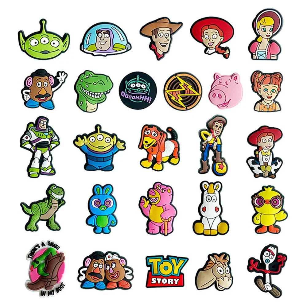 Toy Story Croc Charms Cartoon Shoes - Gapo Goods - Charms