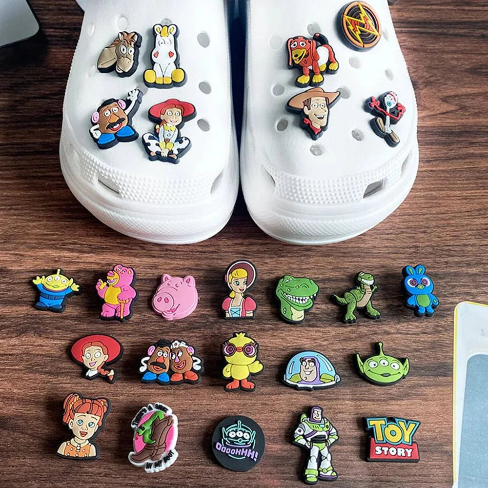 Toy Story Croc Charms Cartoon Shoes - Gapo Goods - Charms