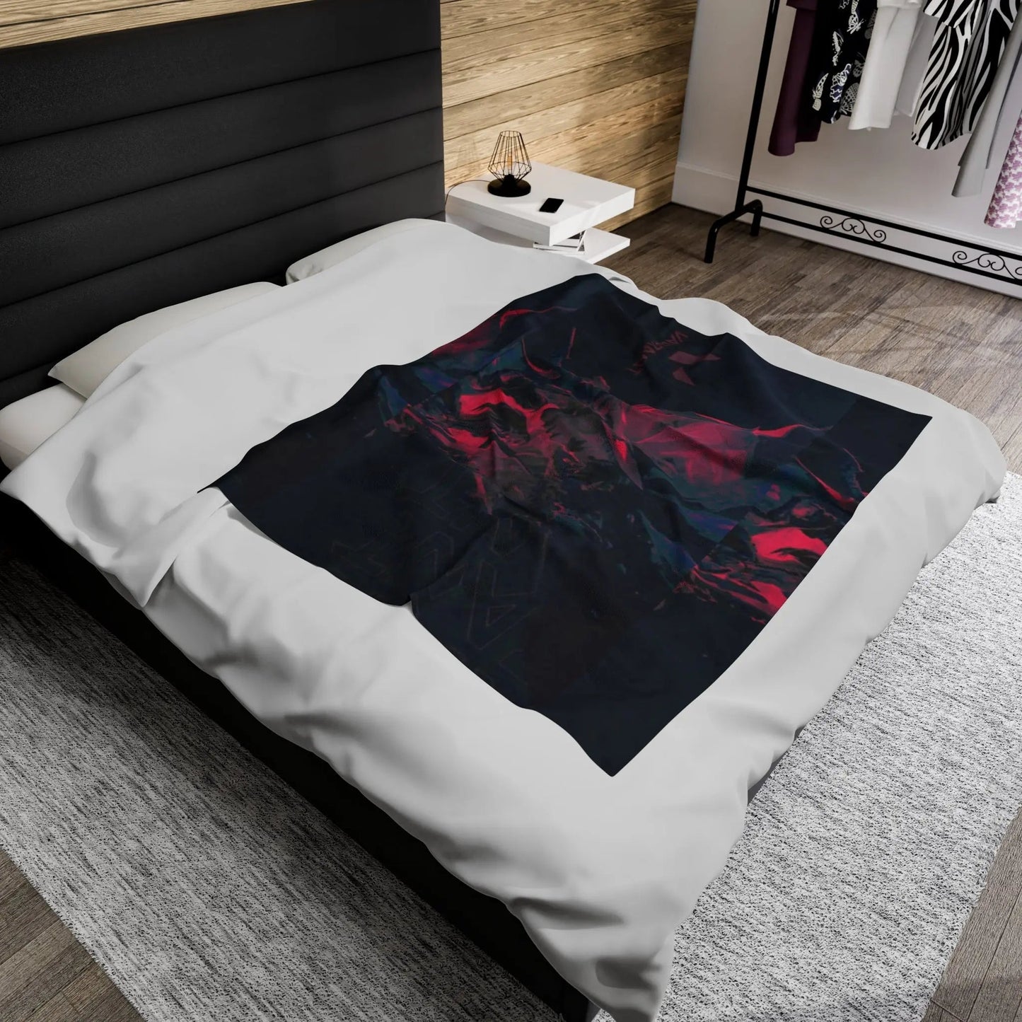 Valorant Dark Velveteen Blanket - Gapo Goods - All Over Prints