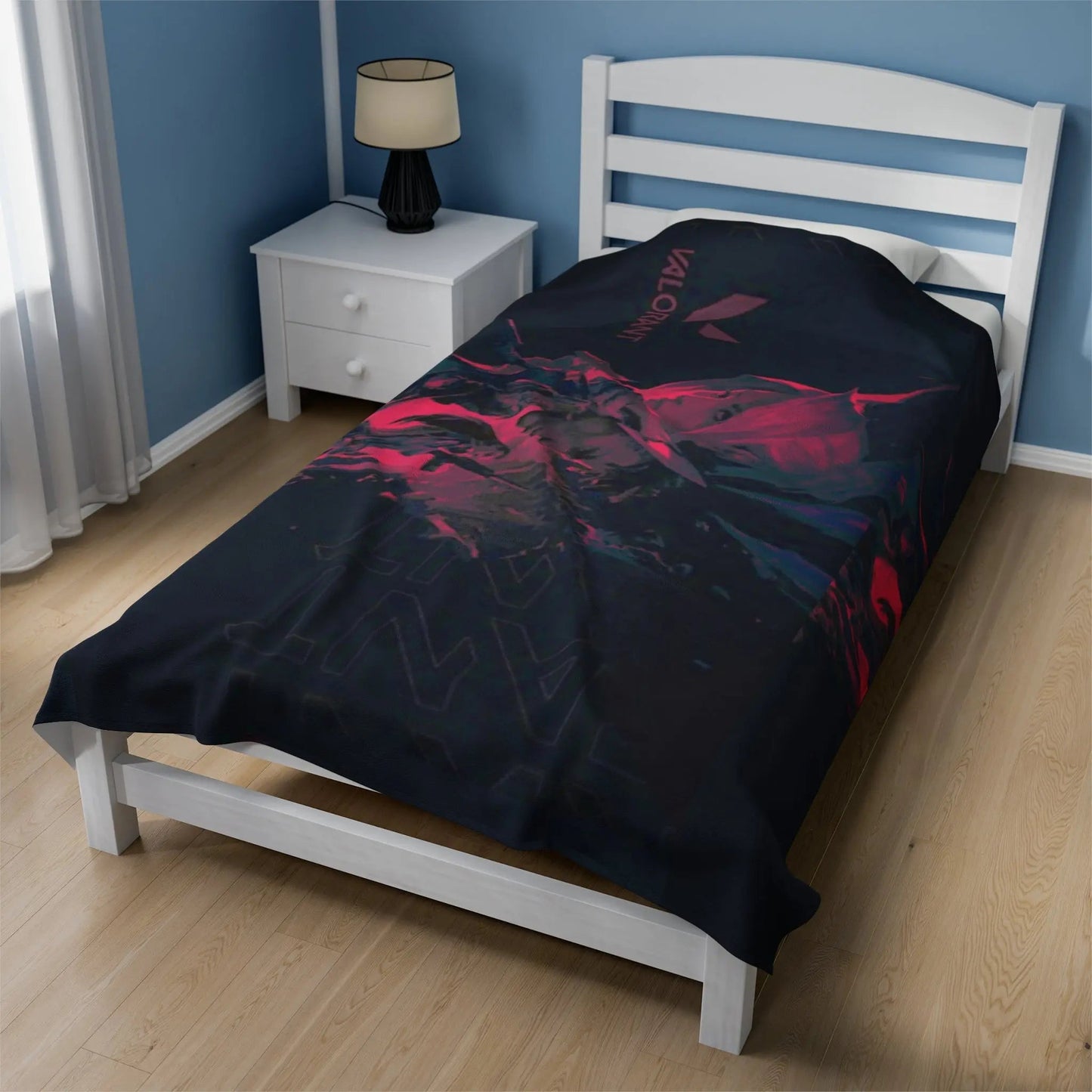 Valorant Dark Velveteen Blanket - Gapo Goods - All Over Prints
