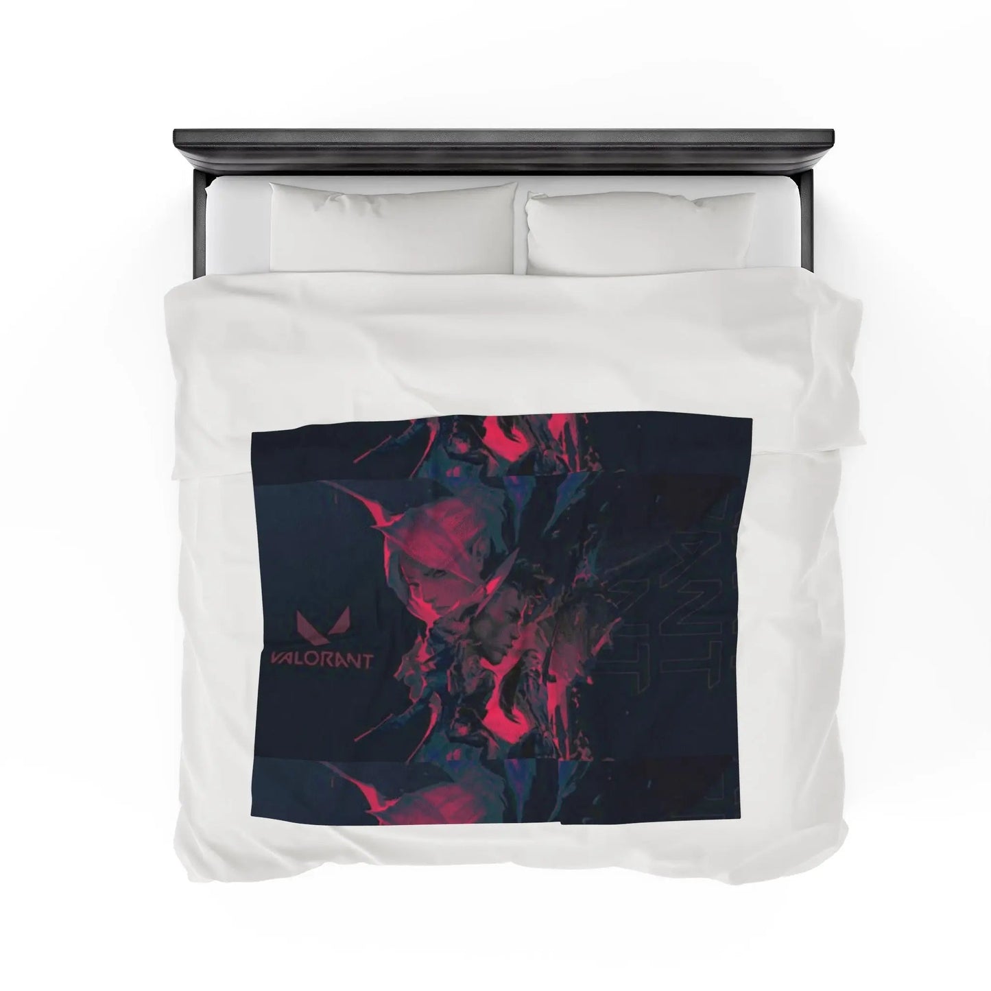 Valorant Dark Velveteen Blanket - Gapo Goods - All Over Prints