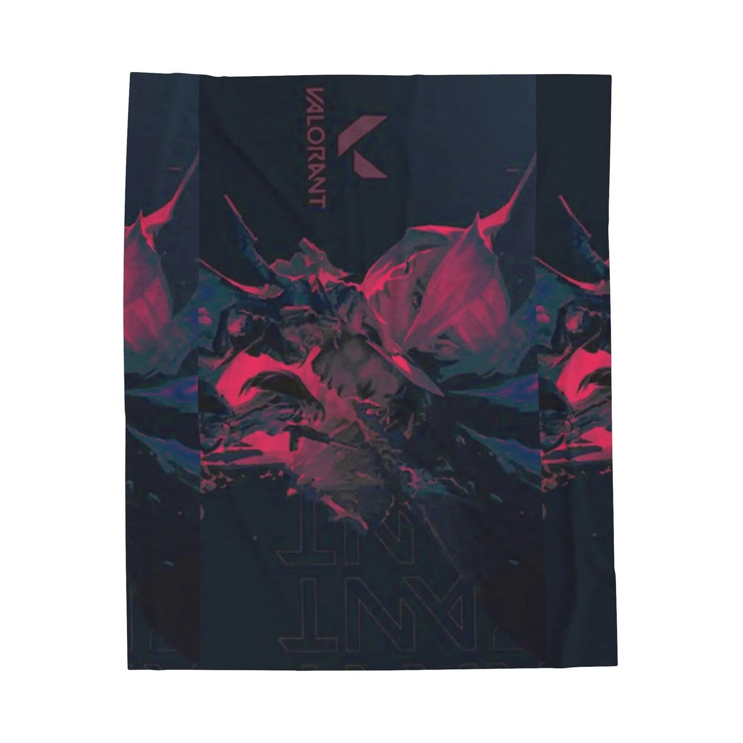 Valorant Dark Velveteen Blanket - Gapo Goods - All Over Prints