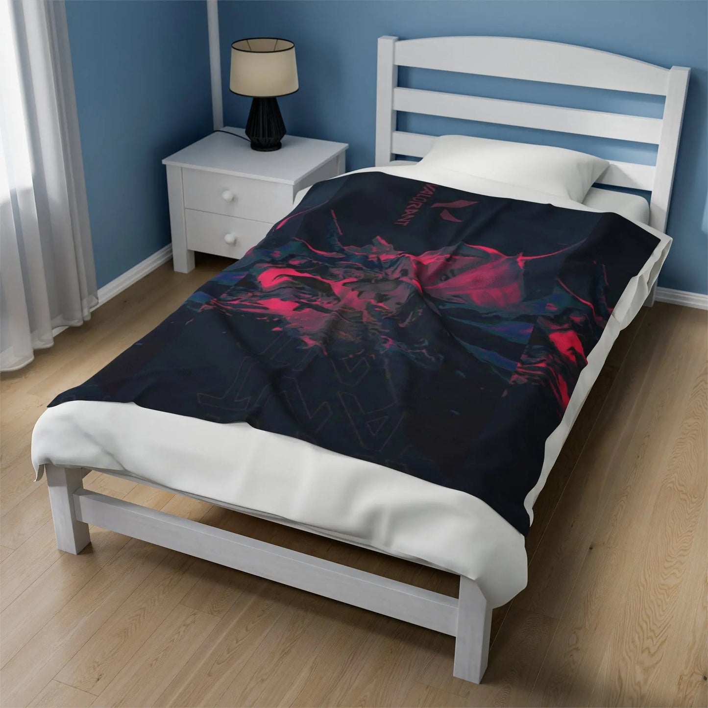 Valorant Dark Velveteen Blanket - Gapo Goods - All Over Prints