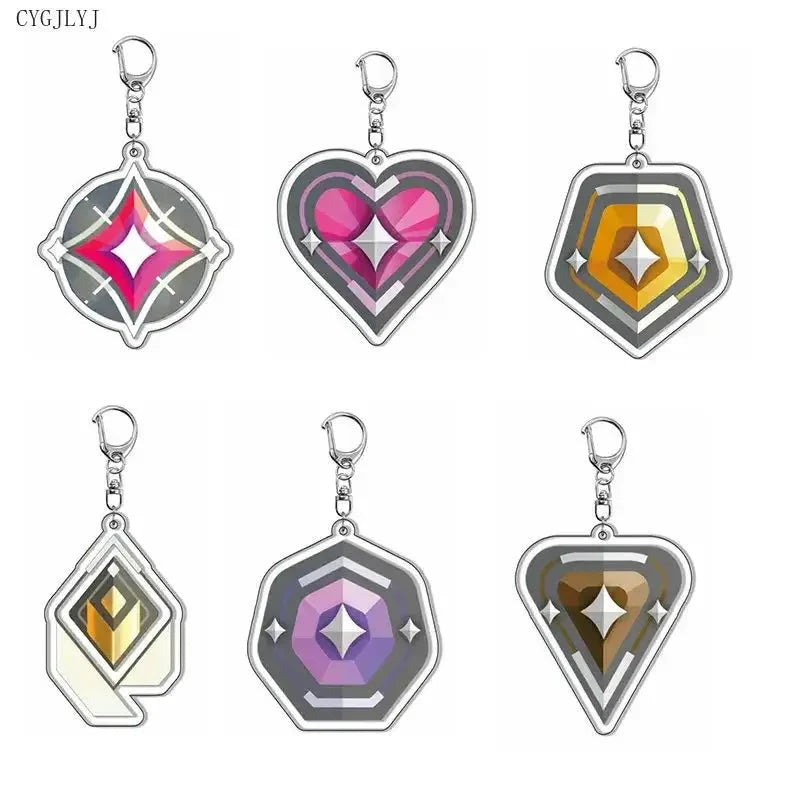 Valorant Keychain | Lightweight Game Accessory – Fan Merchandise & Gamer Gift Jewelry