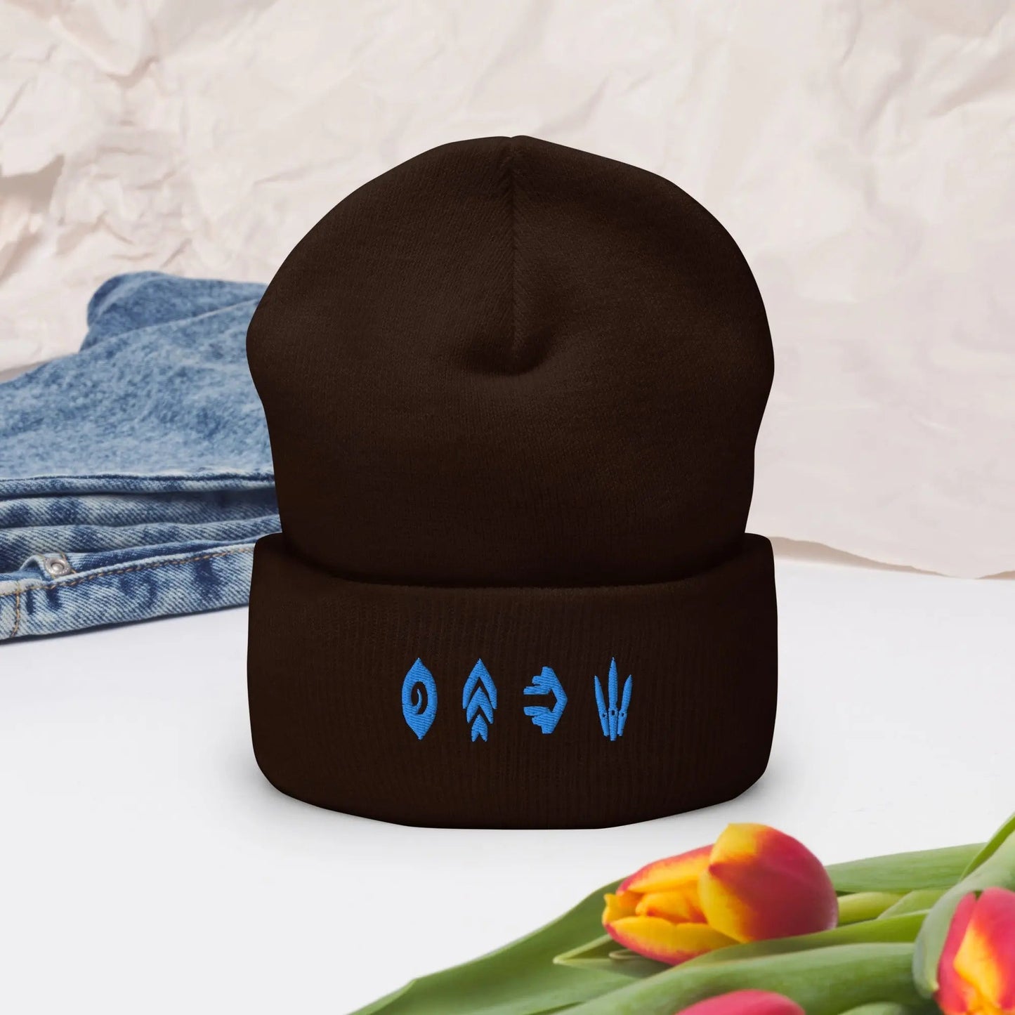 Valorant Jett Skills Cuffed Beanie - Gapo Goods -