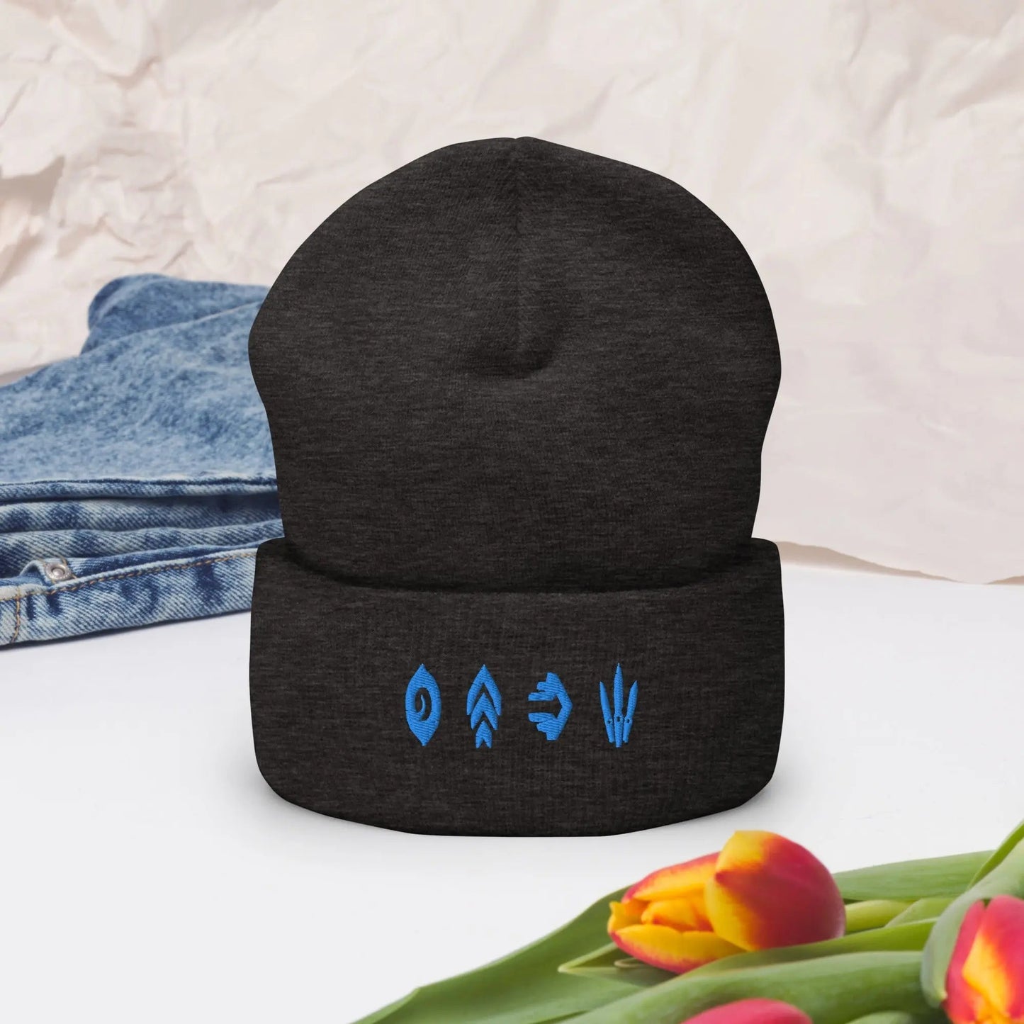 Valorant Jett Skills Cuffed Beanie - Gapo Goods -