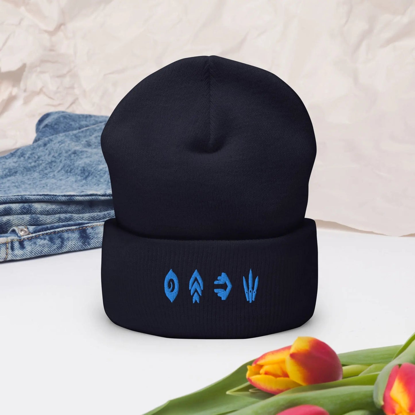 Valorant Jett Skills Cuffed Beanie - Gapo Goods -