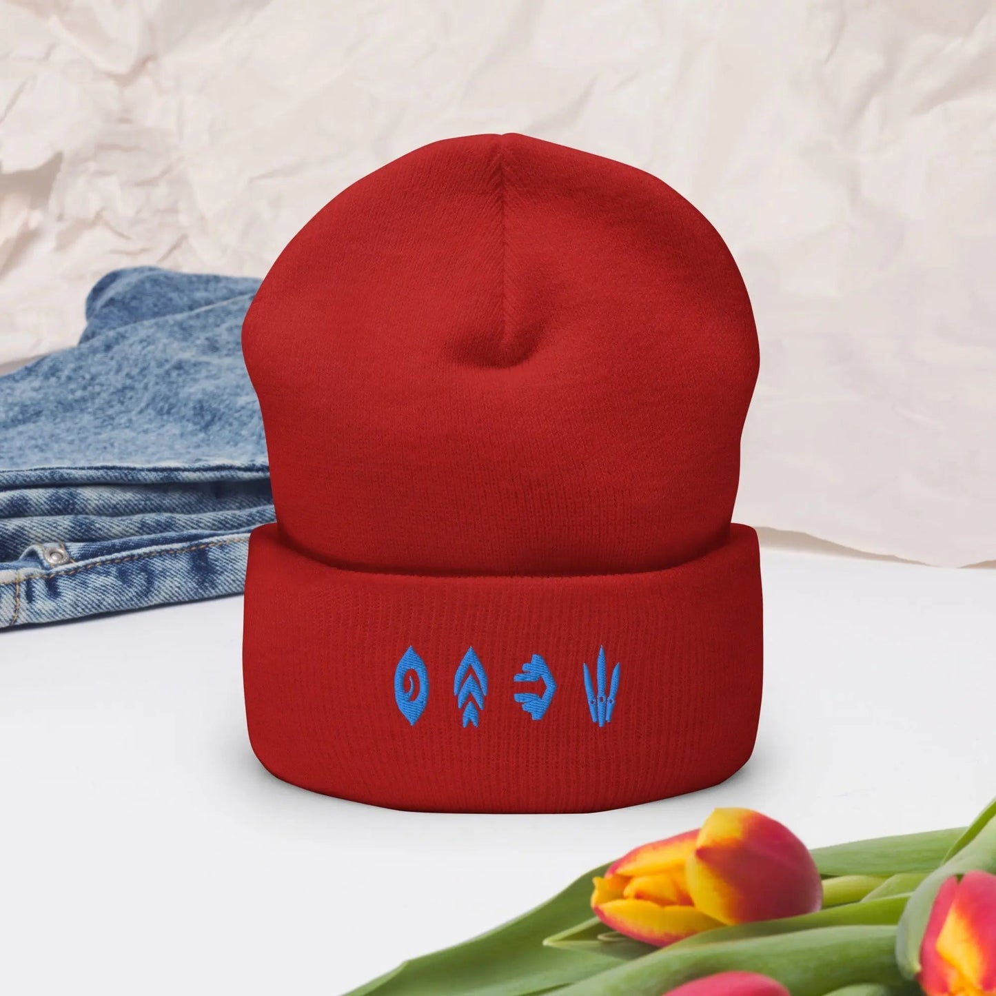 Valorant Jett Skills Cuffed Beanie - Gapo Goods -
