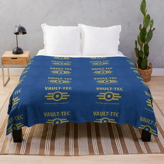 Vault-Tec Travel Throw Blanket