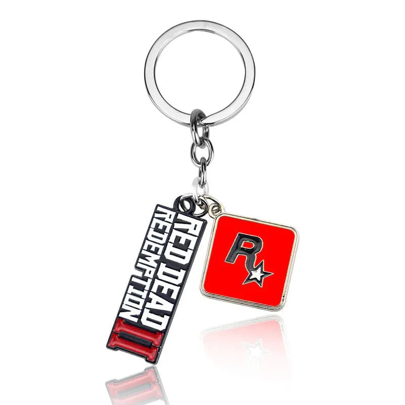 Video Game Red Dead Redemption 2 Keychain RDR-1