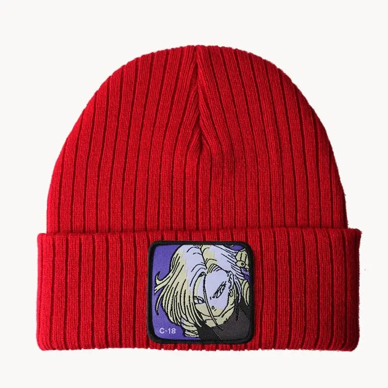 Dragon Ball Winter Cap – Acrylic Knit Beanie | Cozy Anime Character Headwear 27 Hats
