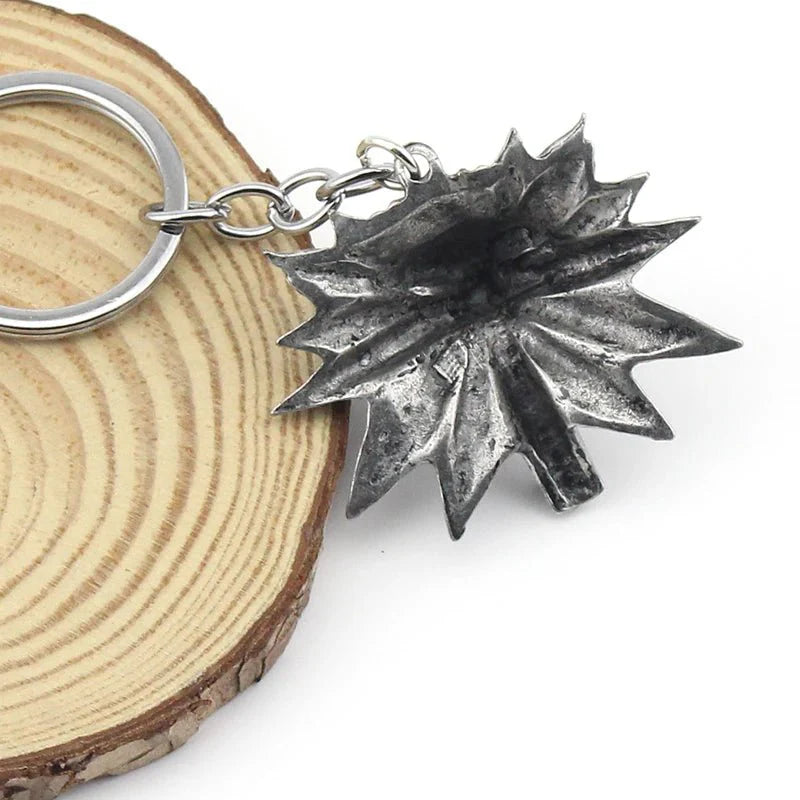 Witcher Wild Hunt Keychain Wolf Head - Gapo Goods -