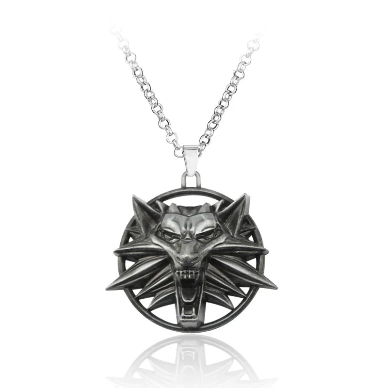 Witcher Wild Hunt Keychain Wolf Head - Gapo Goods -
