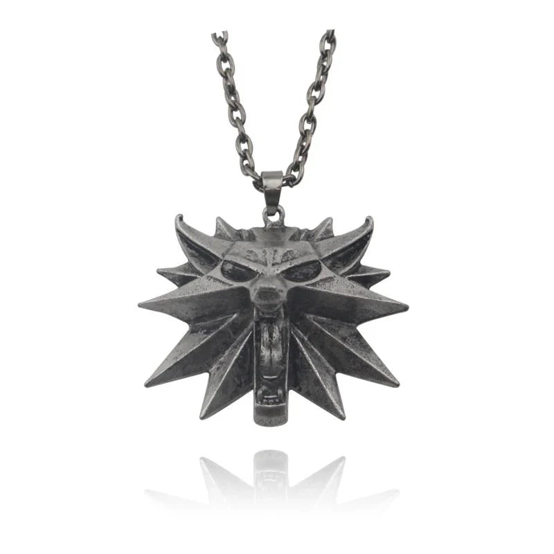 Witcher Wild Hunt Keychain Wolf Head - Gapo Goods -