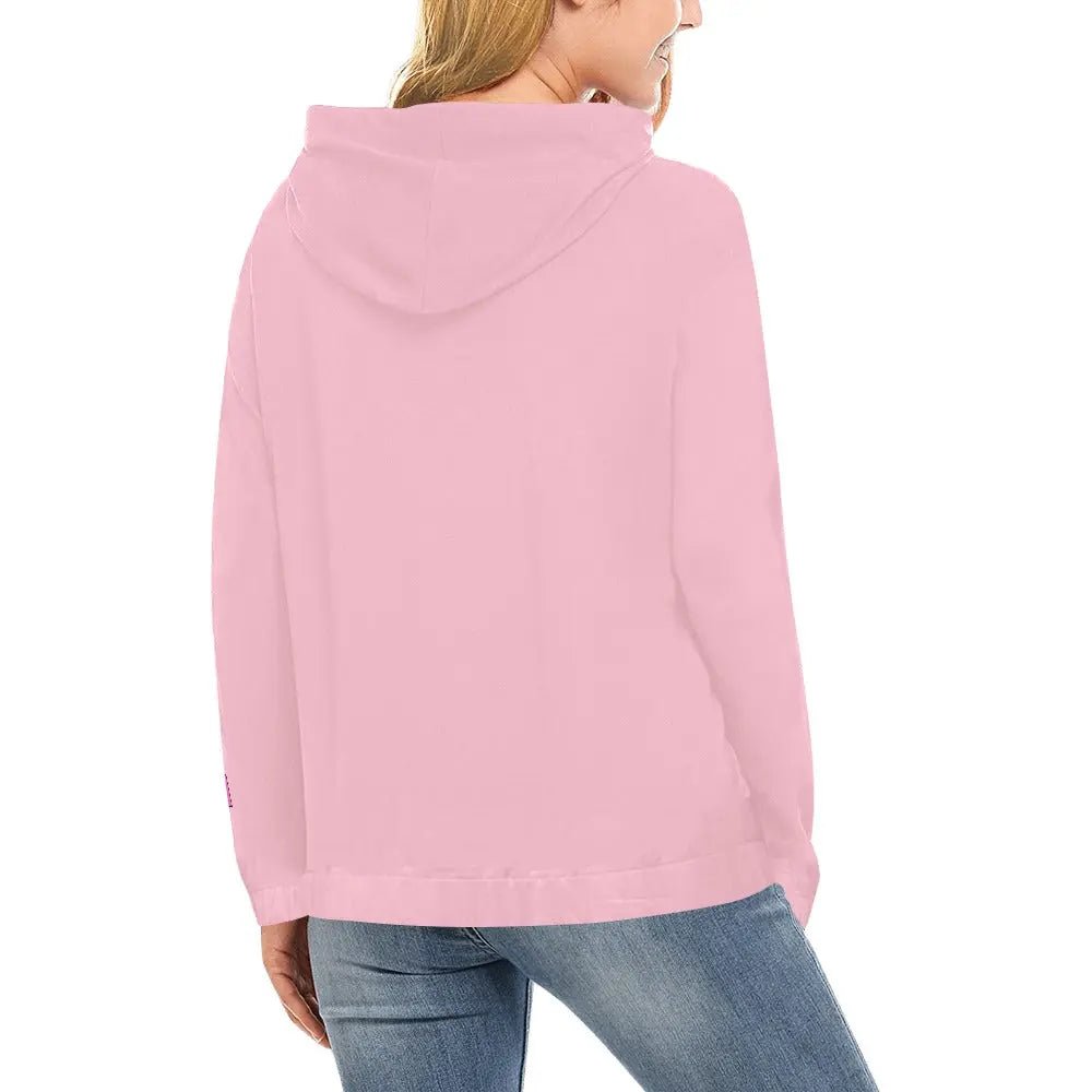 Women's Love XP Print Hoodie (Model H13) - Gapo Goods - Hoodies