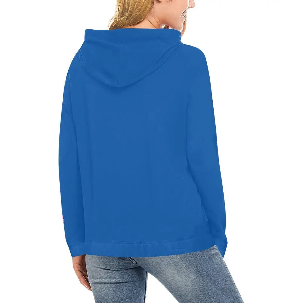 Women's Love XP Print Hoodie (Model H13) - Gapo Goods - Hoodies