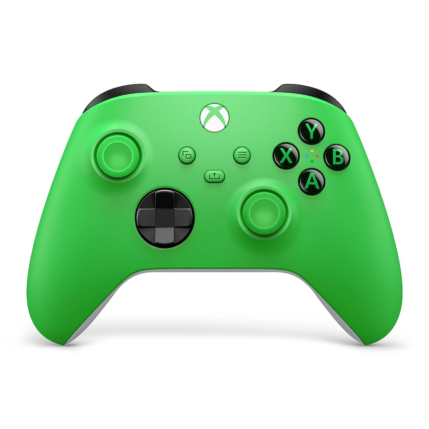 Xbox Wireless Controller - Shock Blue Gamepad With Bluetooth, USB-C & Hybrid D-Pad Velocity Green Gaming Accessories