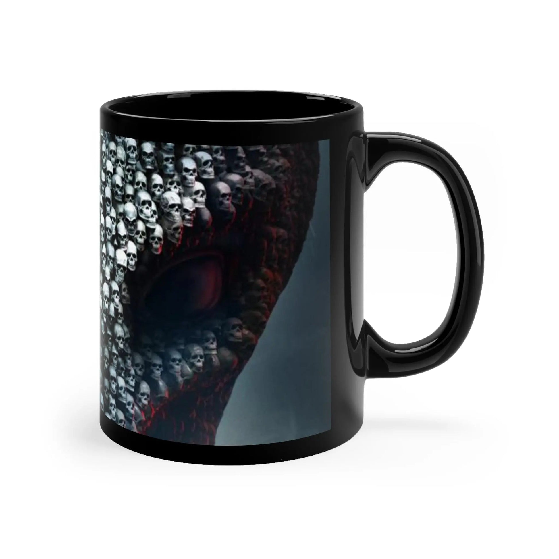 Ceramic Coffee Mug β 11 oz Black Ceramic Mug With Easy Grip Handle Mug