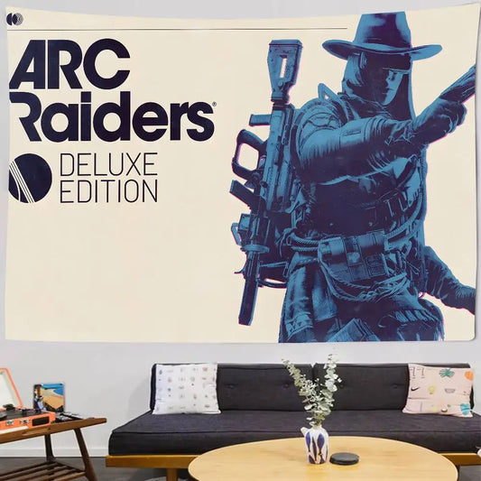 Arc Raiders merchandise collection including apparel and collectibles