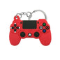 Red PlayStation 4 controller keychain, part of Gapo Goods game controller keychains