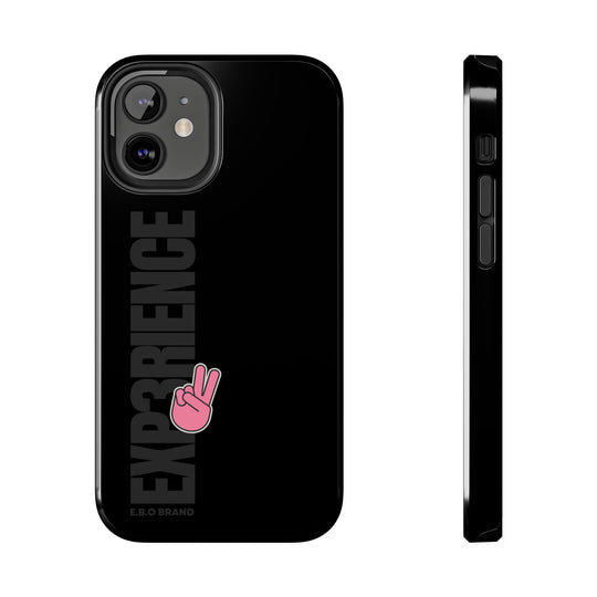 Tough Phone Cases - E B O brand logo Experience Beyond Ordinary, Protective Phone Cover, Durable Phone Case, Rugged Phone Case, Heavy Duty