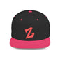 Custom Z-Embroidered Flat Bill Snapback Hat | Trendy Streetwear Accessory