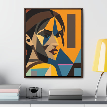 Gallery Canvas Wrap - Tomb Raider Lara Croft Vertical Frame