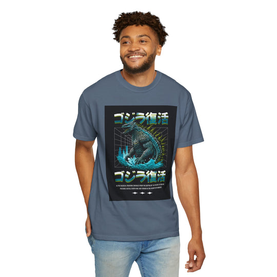 Godzilla Unisex Garment-Dyed T-shirt