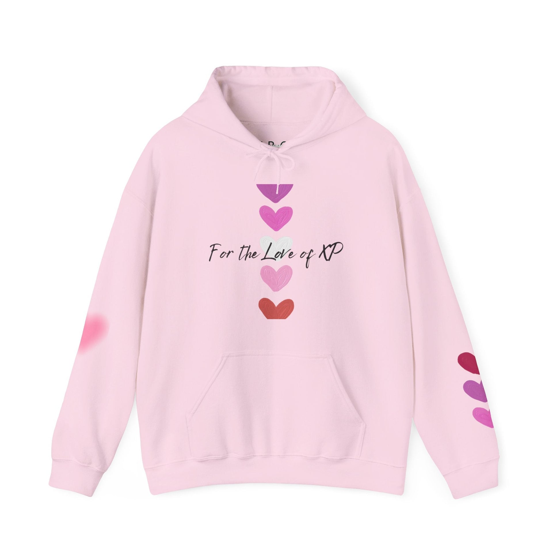 Gamer Quote Heavy Blend Hoodie, Gaming XP Sweatshirt, Video Game Player Pullover, Gamer Gift Jumper, Geek Clothing Light Pink