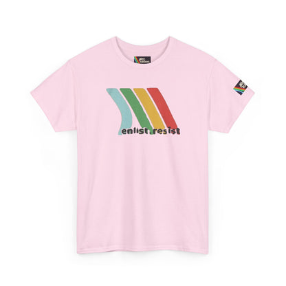 Camiseta de algodón retro Enlist Resist — Gapo Goods Classic