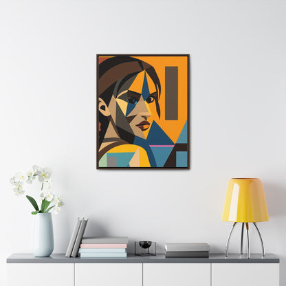 Gallery Canvas Wrap - Tomb Raider Lara Croft Vertical Frame