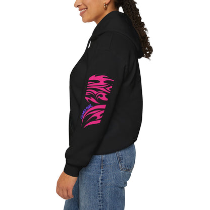 Gamer Girl Hoodie with sleeve printed Unisex Heavy Blend™ Hooded Sweatshirt