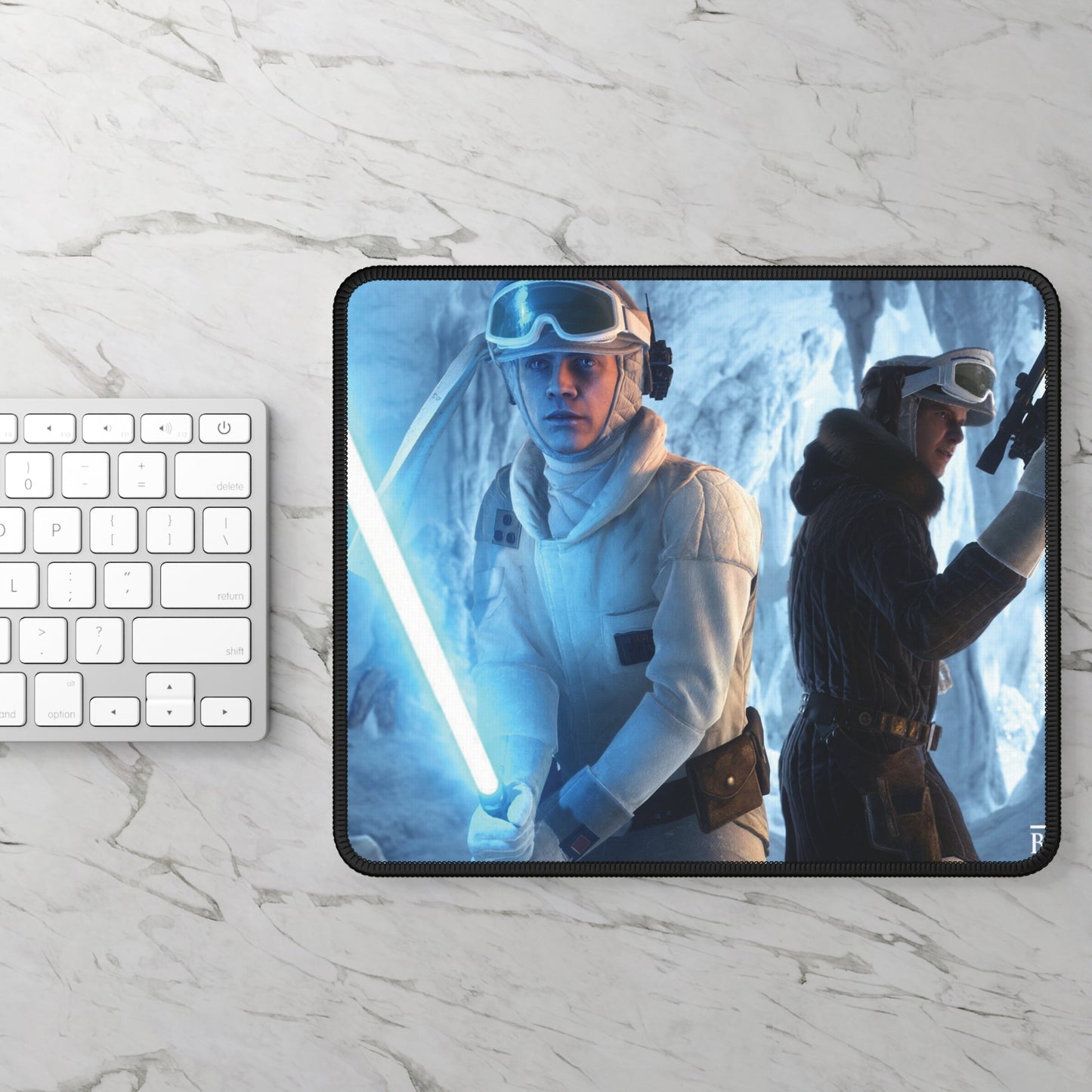 Star Wars Luke & Han Solo Battlefront Heroes Gaming Mouse Pad