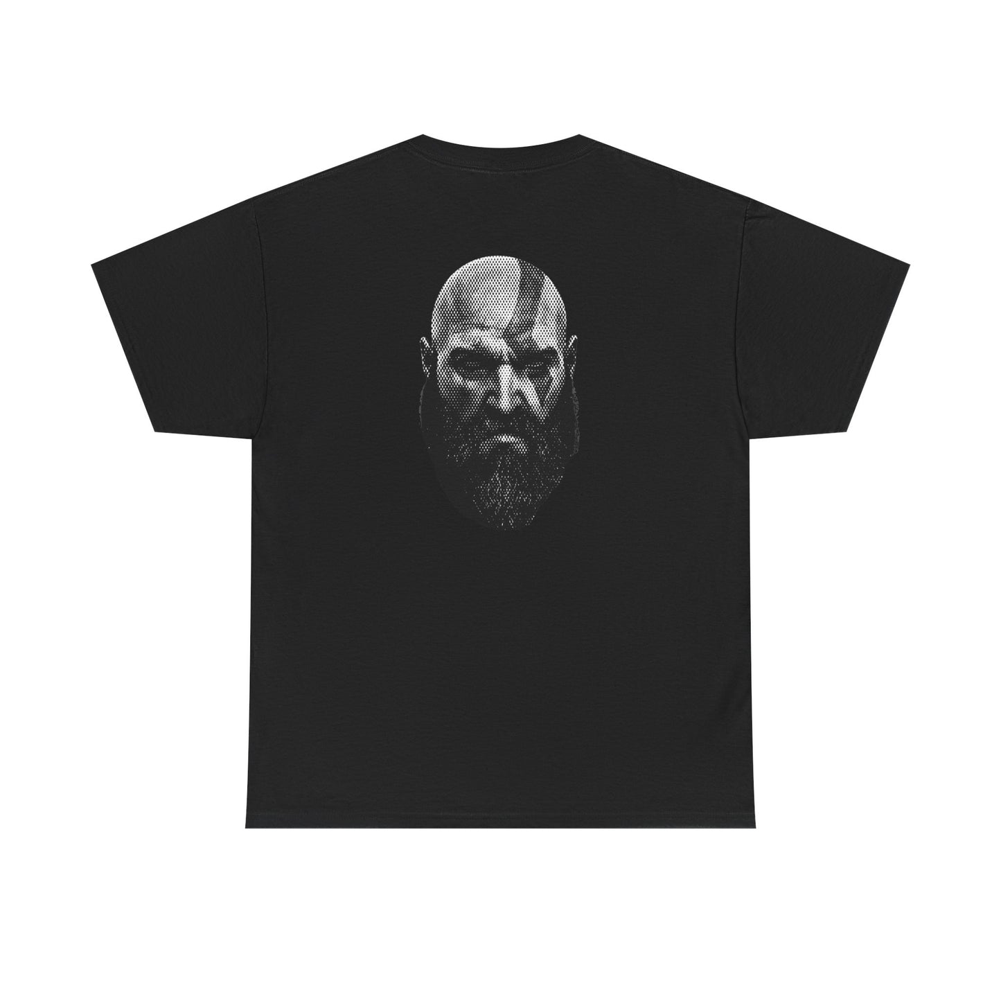 God of War T-Shirt — Kratos Skull Back Graphic Tee
