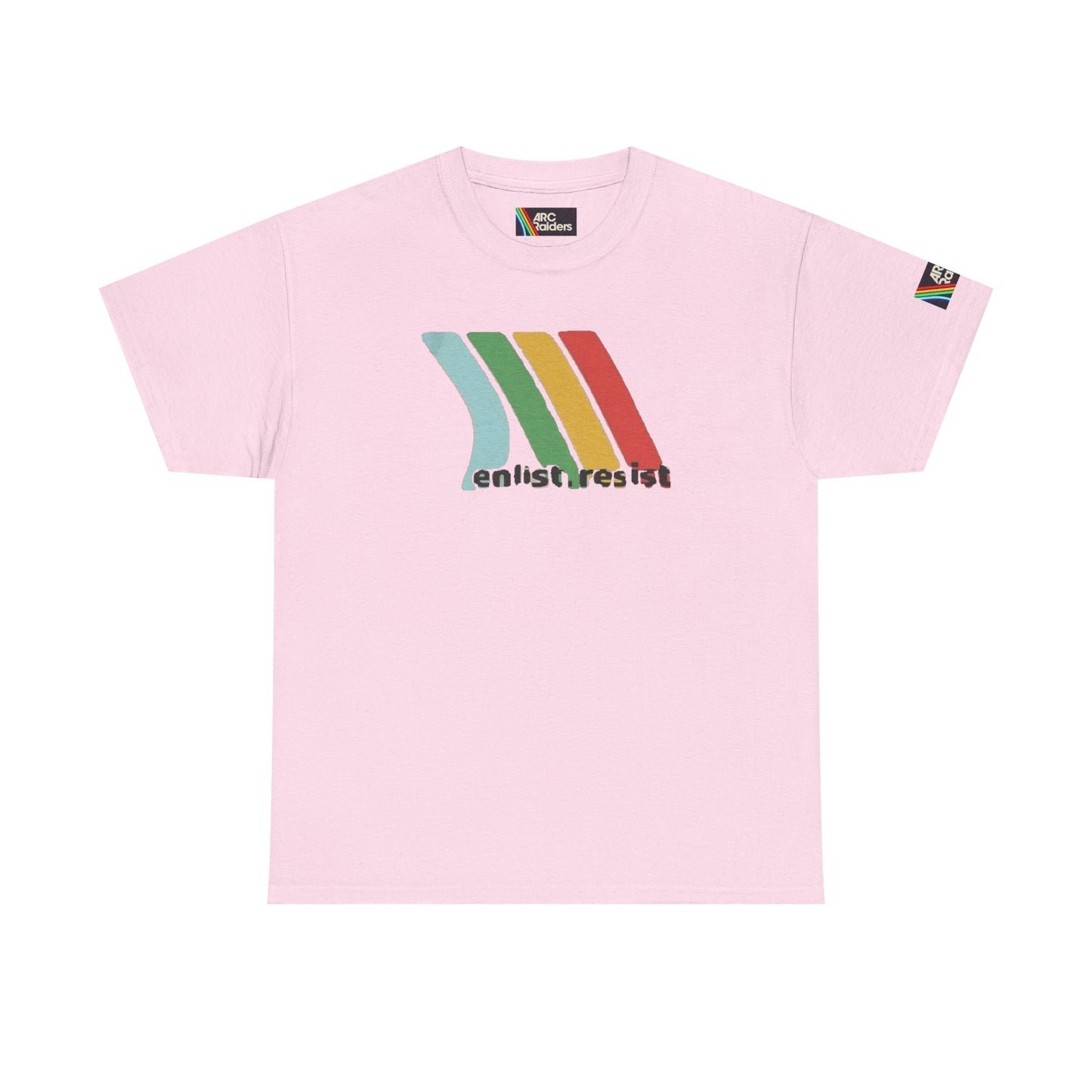 Camiseta de algodón retro Enlist Resist — Gapo Goods Classic