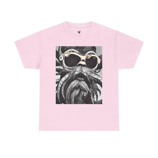 Marvelous Kraken Unisex Heavy Cotton Tee Light Pink