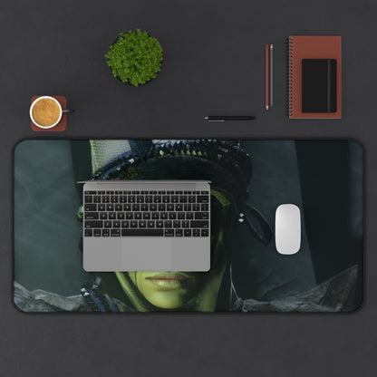 Neon Ranger Desk Mat — Night Vision Gaming Mouse Pad