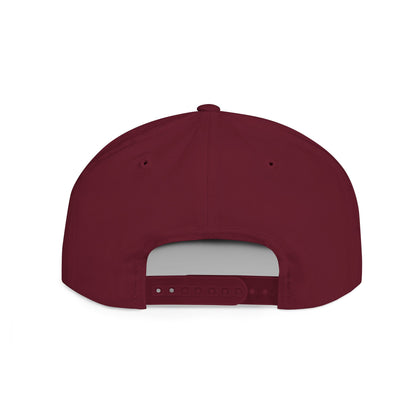 Custom Z-Embroidered Flat Bill Snapback Hat | Trendy Streetwear Accessory