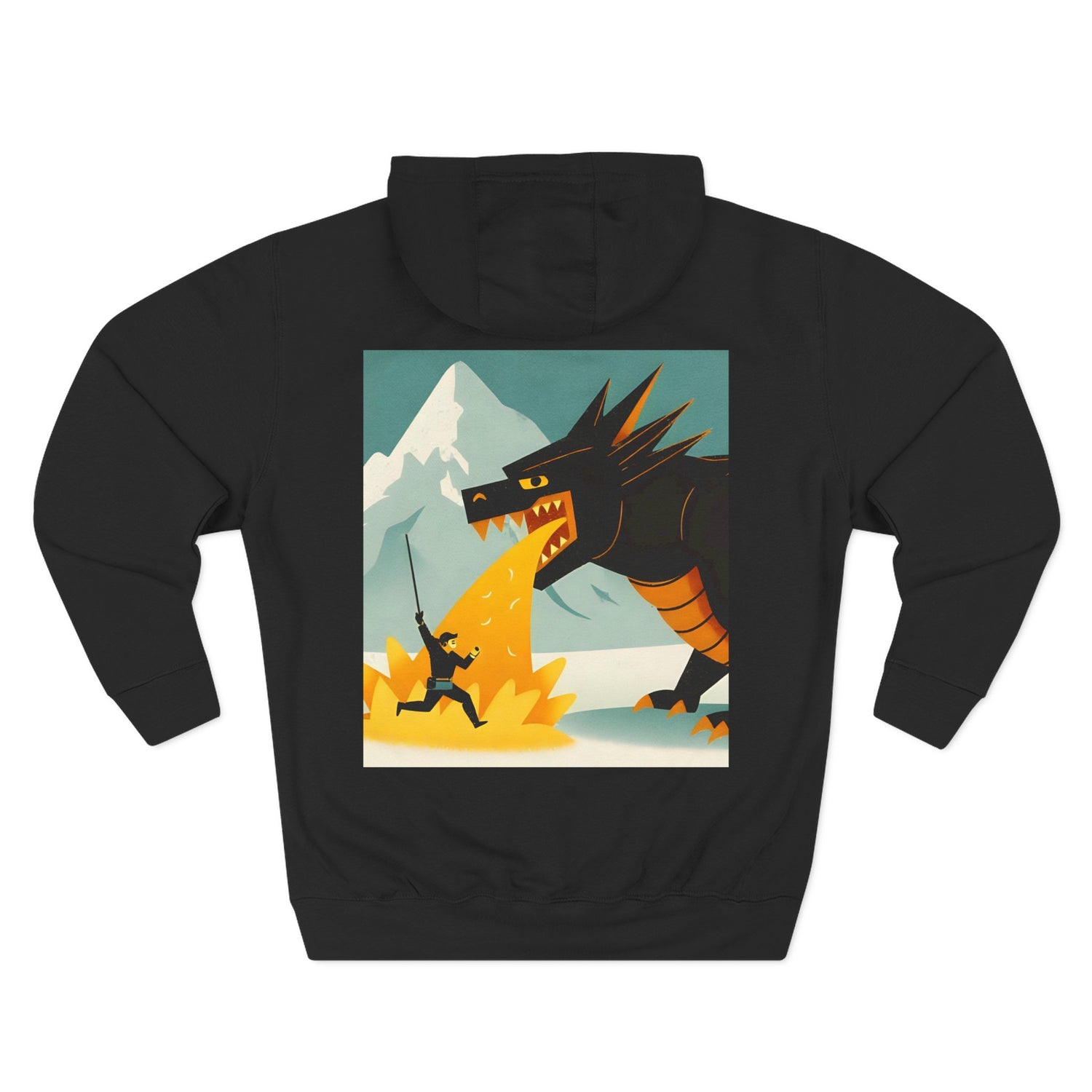 Epic Adventure Fleece Hoodie - Cozy Unisex Sweatshirt for Gamers, Fantasy Lovers, Unique Gift for Birthdays, Casual Wear, Everyday Comfort Hoodie