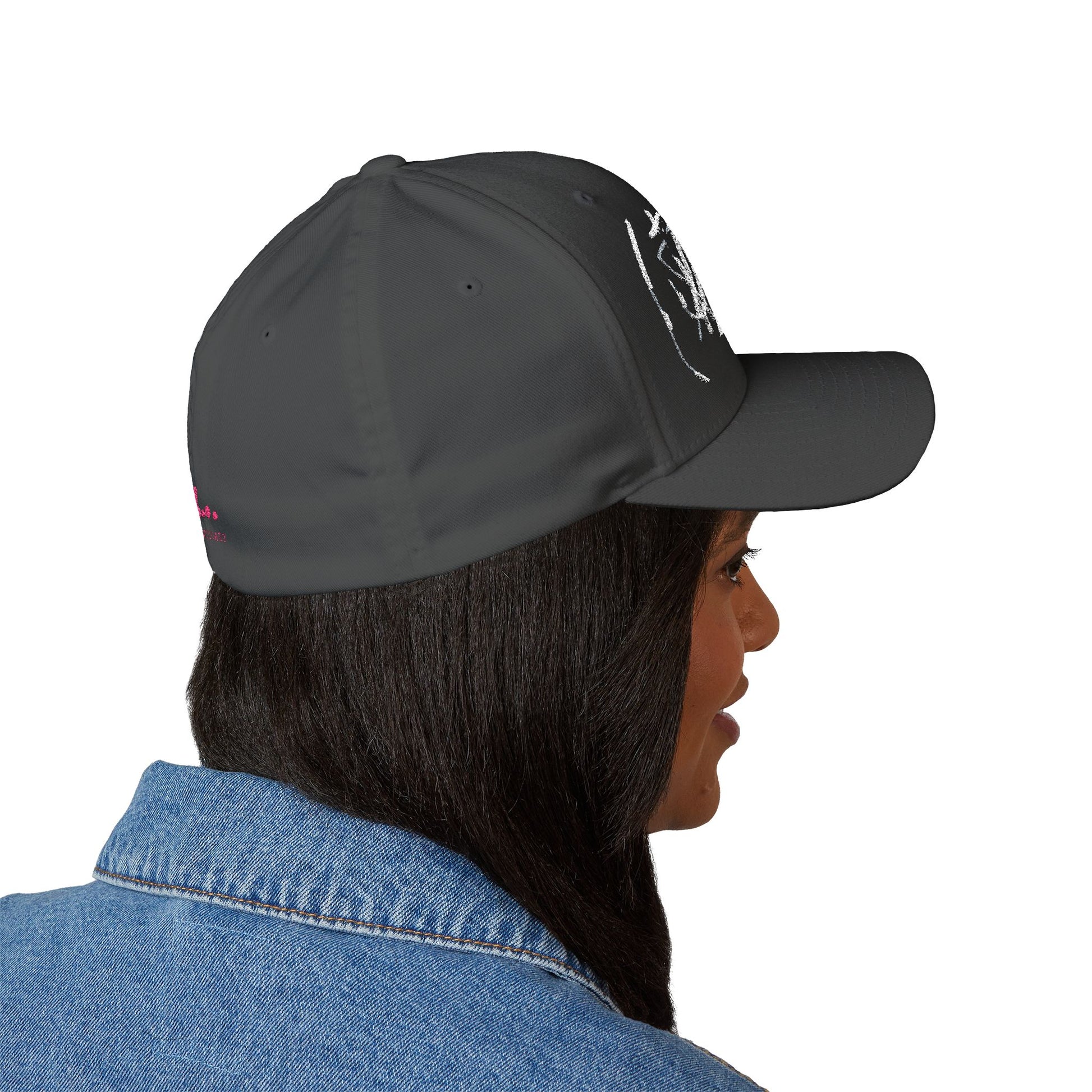 Embroidered Closed-Back Cap | Trendy Dad Hat, Fashion Accessory, Gift for Guardians, Casual Style, Hats