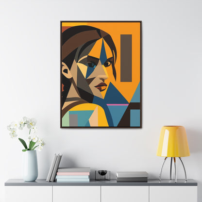 Gallery Canvas Wrap - Tomb Raider Lara Croft Vertical Frame