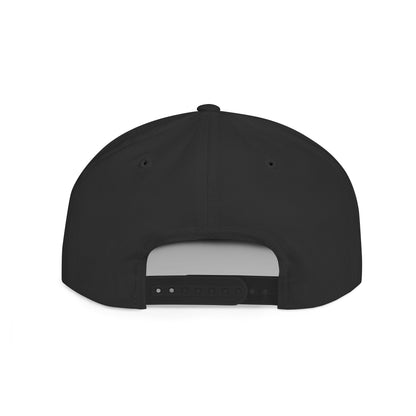 Custom Z-Embroidered Flat Bill Snapback Hat | Trendy Streetwear Accessory