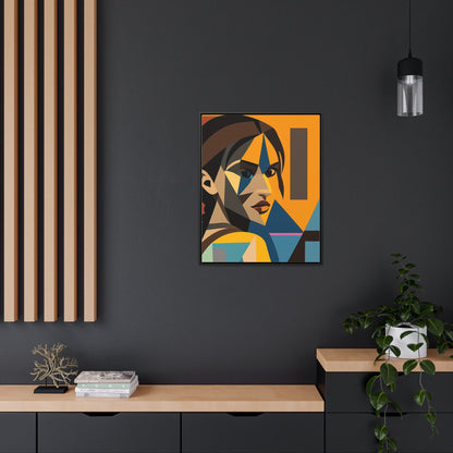 Gallery Canvas Wrap - Tomb Raider Lara Croft Vertical Frame
